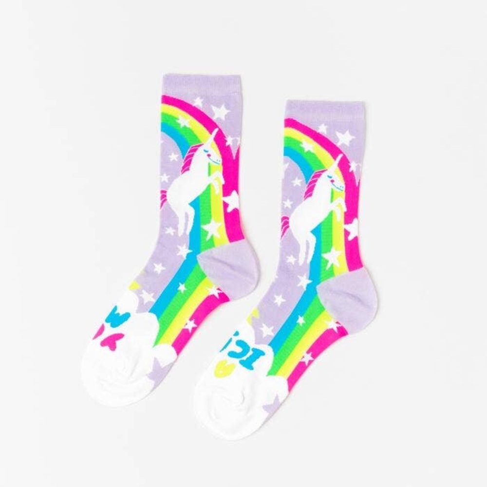 🆕 Magical Unicorn Crew Socks